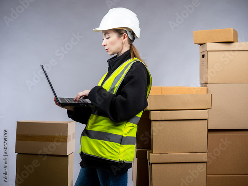 Woman business owner. Busin...