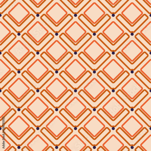 abstract seamless pattern with geometry shapes