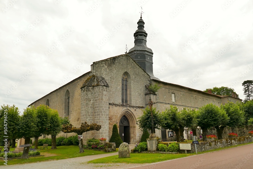 L’ancienne chapelle du couvent des Augustins à Mortemart