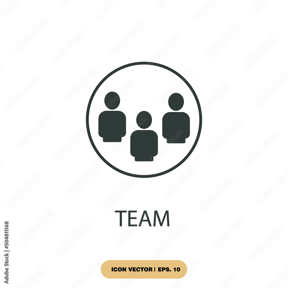 team icons symbol vector elements for infographic web team icons symbol vector elements for infographic web