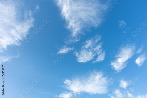 Fototapeta Naklejka Na Ścianę i Meble -  Ceu azul com poucas nuvens 