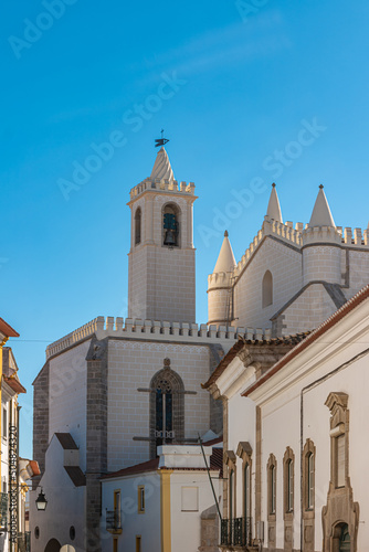 The Church of St. Francis or Igreja Mosteiro de Sao Francisco is a catholic church in Evora city, Alentejo. Portugal