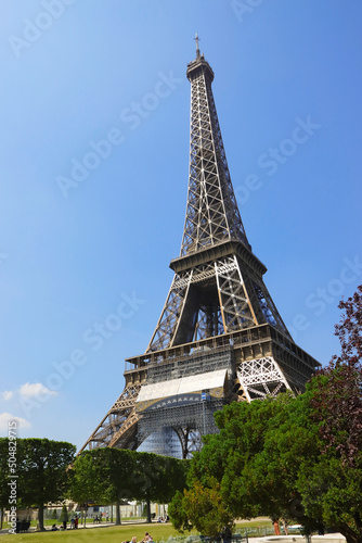Vue sur la tour Eiffel - Paris 2022