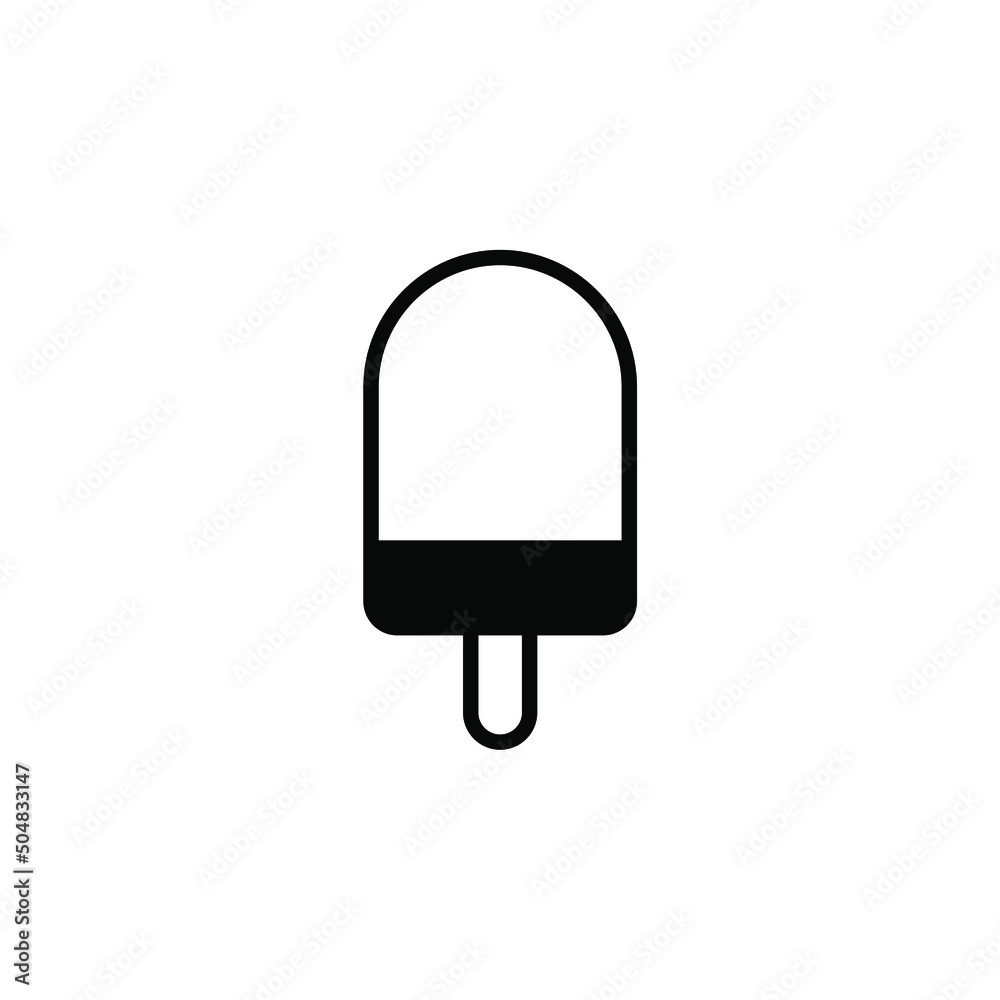 Ice Cream, Dessert, Sweet Solid Line Icon Vector Illustration Logo Template. Suitable For Many Purposes. Ice Cream, Dessert, Sweet Solid Line Icon Vector Illustration Logo Template. Suitable For Many Purposes.
