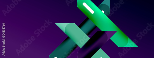 Background overlapping lines. Dynamic lines abstract wallpaper. Straight lines composition vector illustration for wallpaper banner background or landing page