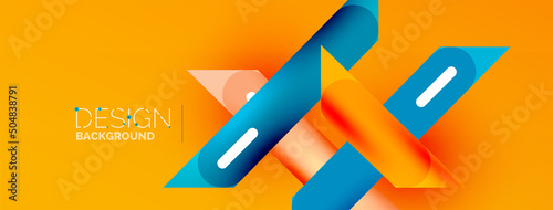 Background overlapping lines. Dynamic lines abstract wallpaper. Straight lines composition vector illustration for wallpaper banner background or landing page