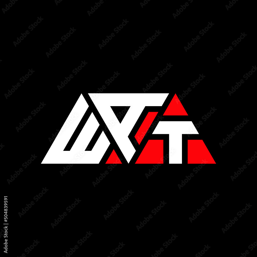 WAT triangle letter logo design with triangle shape. WAT triangle logo design monogram. WAT triangle vector logo template with red color. WAT triangular logo Simple, Elegant, and Luxurious Logo... WAT triangle letter logo design with triangle shape. WAT triangle logo design monogram. WAT triangle vector logo template with red color. WAT triangular logo Simple, Elegant, and Luxurious Logo...