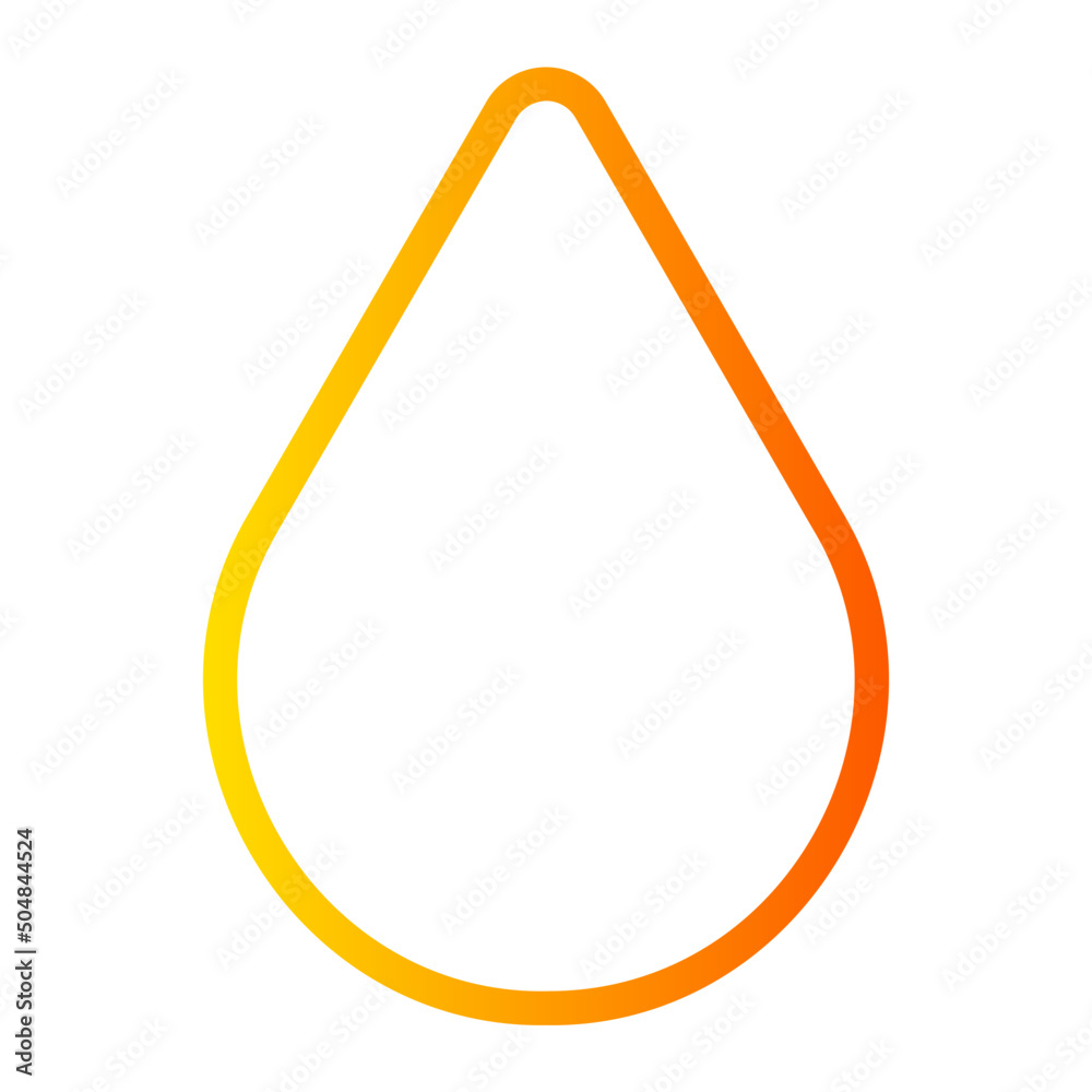 water drop gradient icon water drop gradient icon