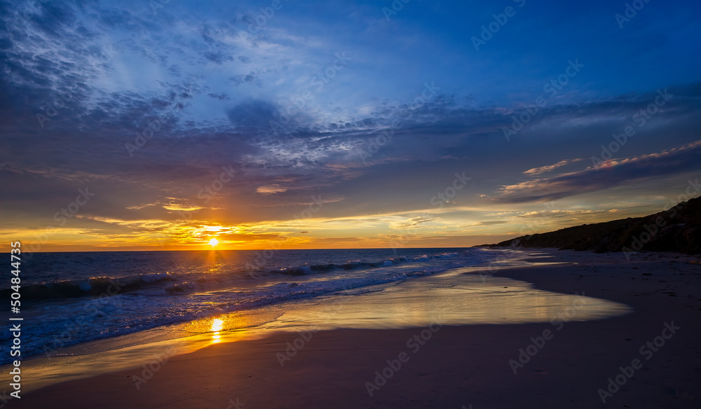 Beautiful sunset beach - Perth Western Australia Beautiful sunset beach - Perth Western Australia