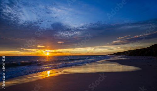 Beautiful sunset beach - Perth Western Australia