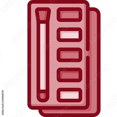 eyeshadow line icon