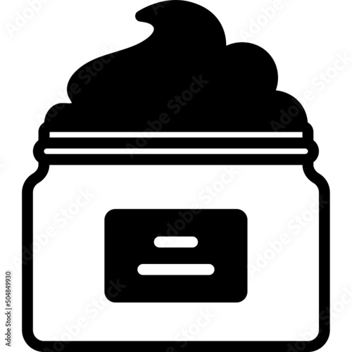exfoliant line icon