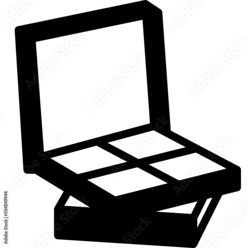 eyeshadow line icon