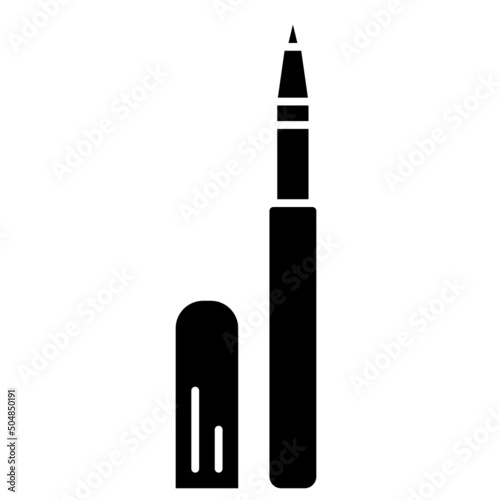 eyeliner line icon
