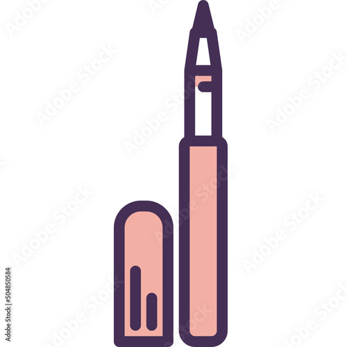 eyeliner line icon