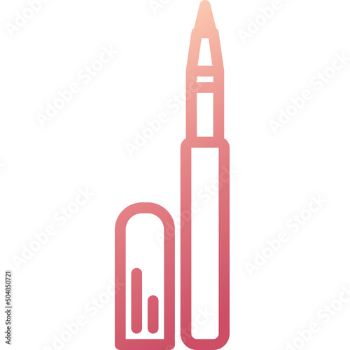 eyeliner line icon