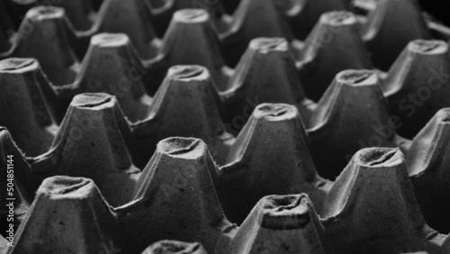 background texture black and white egg tray