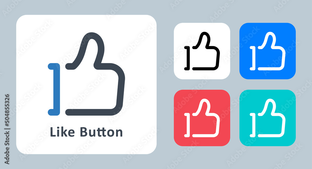 Like icon - vector illustration . Like, Thumb, Thumbs, Up, Vote, Favorite, Hand, Social media, line, outline, flat, icons . Like icon - vector illustration . Like, Thumb, Thumbs, Up, Vote, Favorite, Hand, Social media, line, outline, flat, icons .