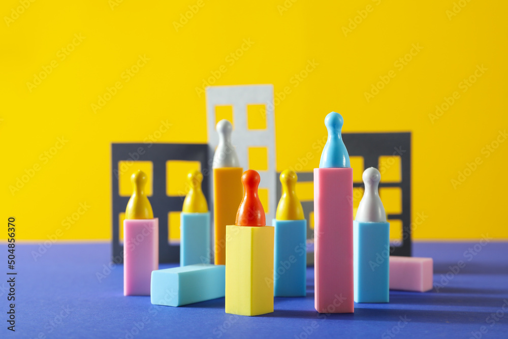 Concept of business roles and responsibilities, business concept Concept of business roles and responsibilities, business concept