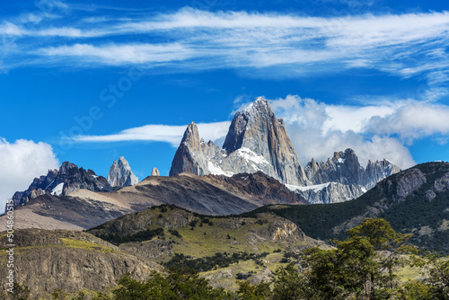 Mount Fitz Roy at Los Glaciares National Park in Argentina