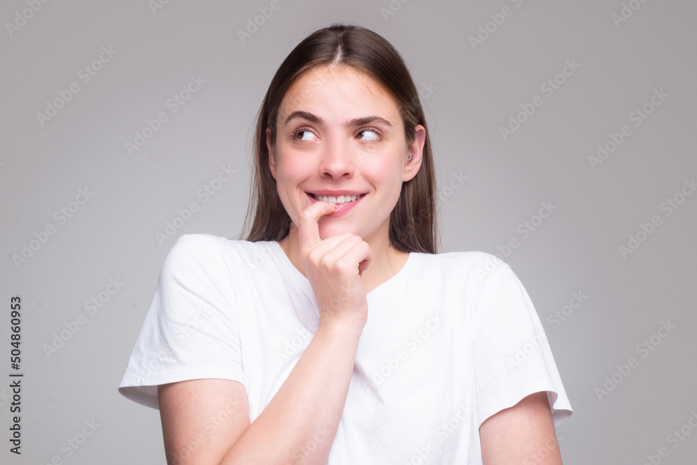 Beautiful woman with questioning gesture. Girl shrugging shoulders, doubts. Beautiful woman with questioning gesture. Girl shrugging shoulders, doubts.