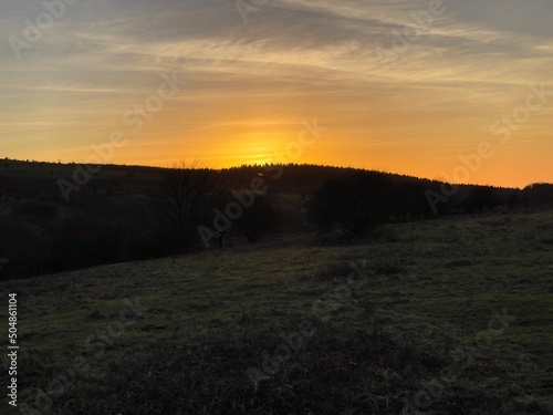 Sunset, Burrington, North Somerset photo