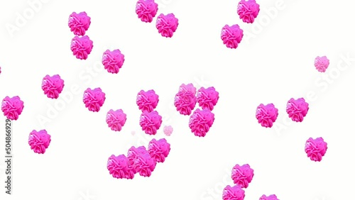 set of watercolor hand prints