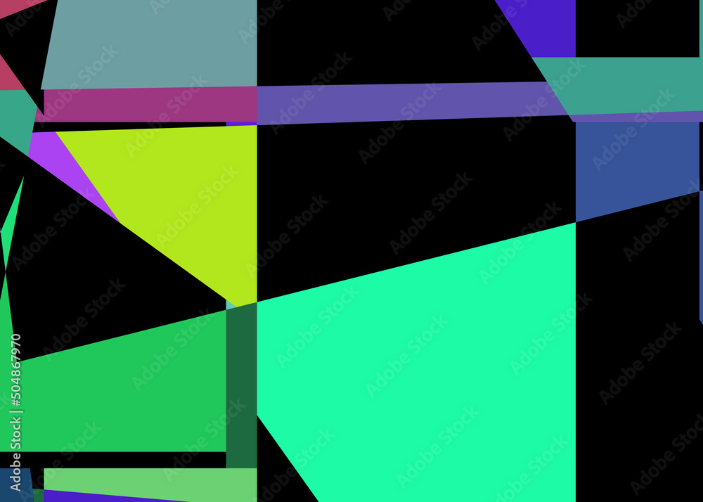 Geometric abstraction generative art background art illustration Geometric abstraction generative art background art illustration