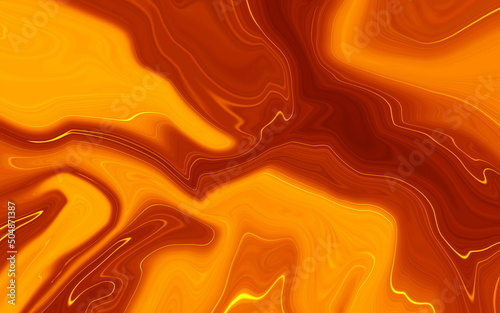 Gold luxury psychedelic trippy abstract art background design. Trendy wooden colour marble style. Ideal for web, advertisement, prints, wallpapers.	
