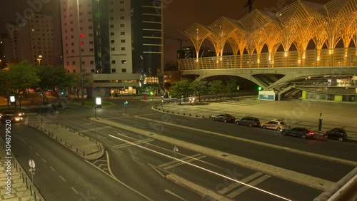 Time Lapse at Gare do Oriente, Lisbon 1
Arch Santiago Calatrava photo