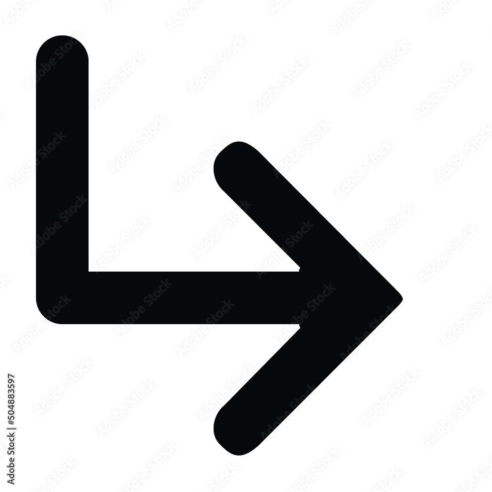 Black solid for Right arrow icon Black solid for Right arrow icon