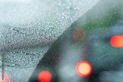 車・雨 photo