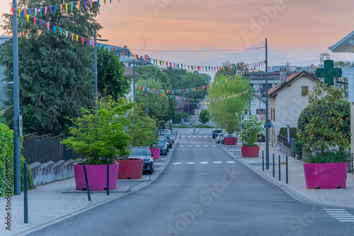 Rue de Genève, Saint Genis Pouilly, France