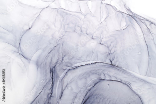 Photos Abstract gray ink watercolor background