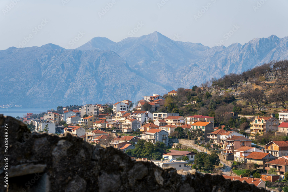 view of the city of kotor