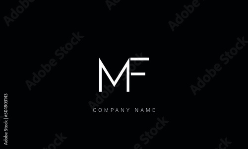 FM, MF, Letters Logo Monogram