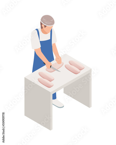 Poultry Fillet Cutter Composition