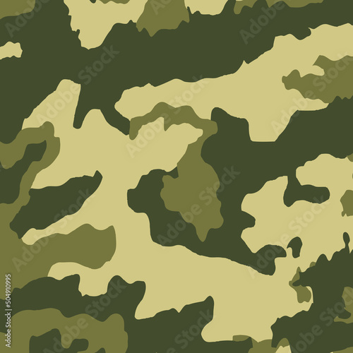 Background texture military khaki sand camouflage - Vector