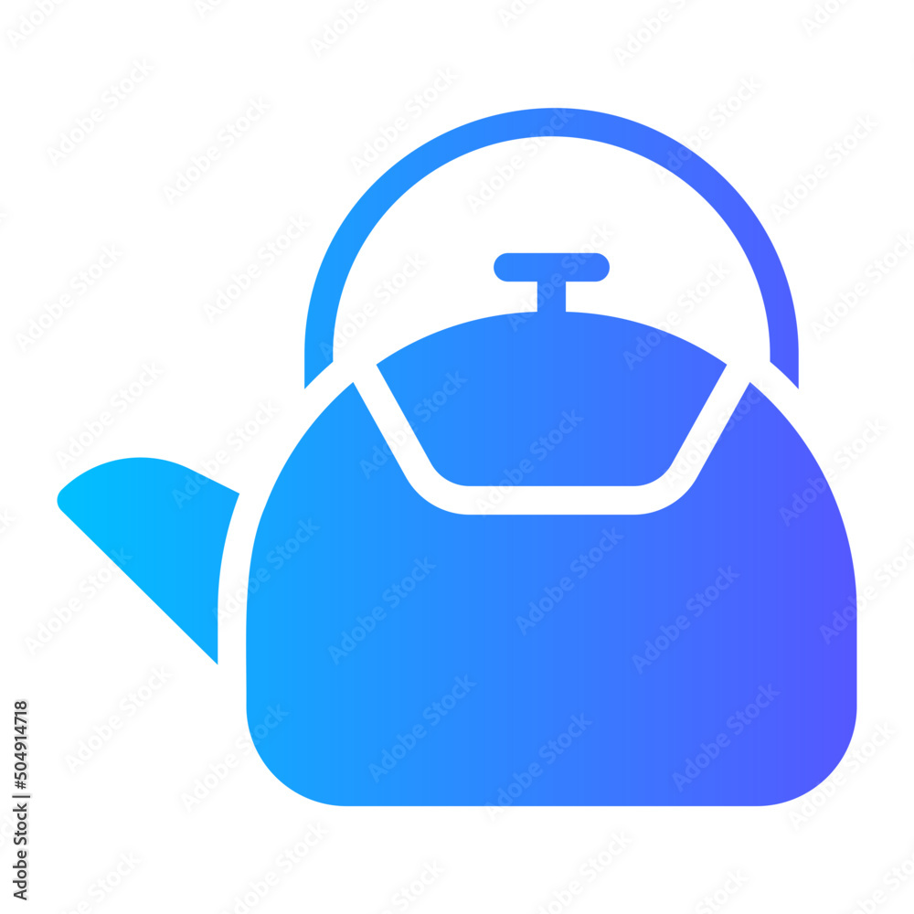 kettle gradient icon kettle gradient icon
