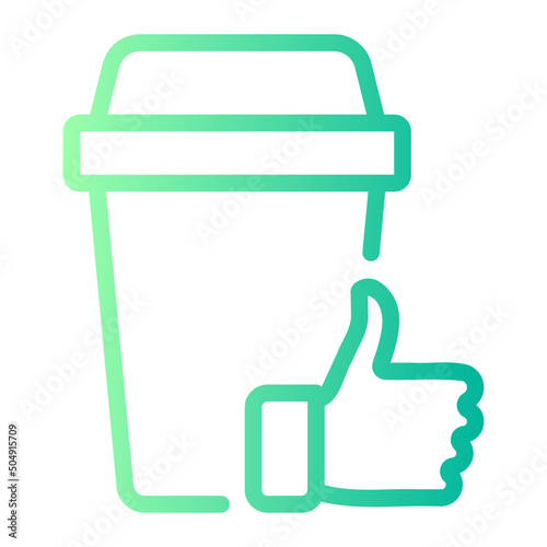 like gradient icon