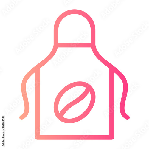 apron gradient icon