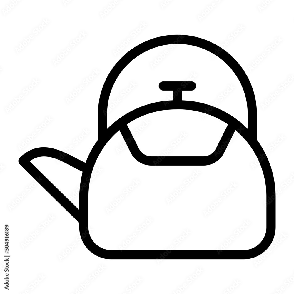 kettle line icon kettle line icon