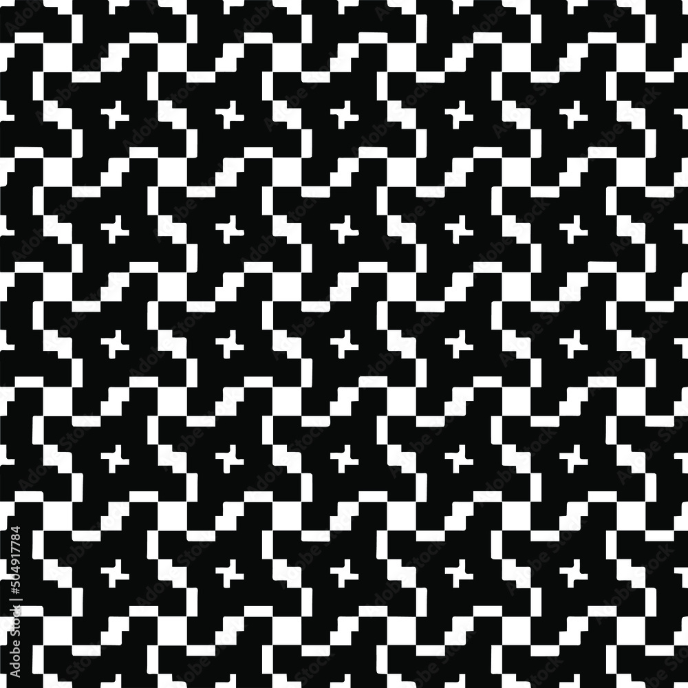 seamless pattern.Simple stylish abstract geometric background. Monochrome image. Black and white color. Design for decor, prints, textile or wrapping.Design element for prints. seamless pattern.Simple stylish abstract geometric background. Monochrome image. Black and white color. Design for decor, prints, textile or wrapping.Design element for prints.