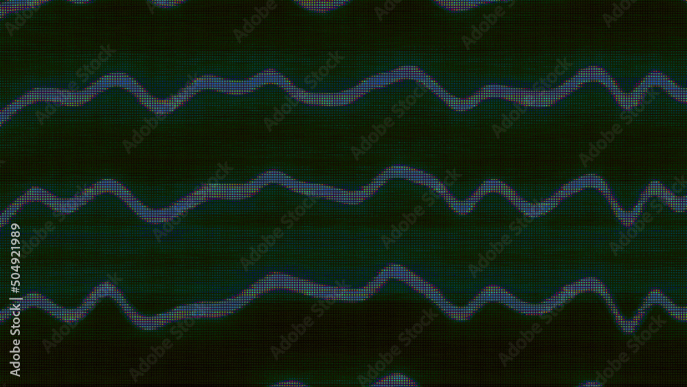 Noise Grunge Screen Waves Lines in Center Damaged and Distorted No Signal Screen Abstract Background Noise Grunge Screen Waves Lines in Center Damaged and Distorted No Signal Screen Abstract Background