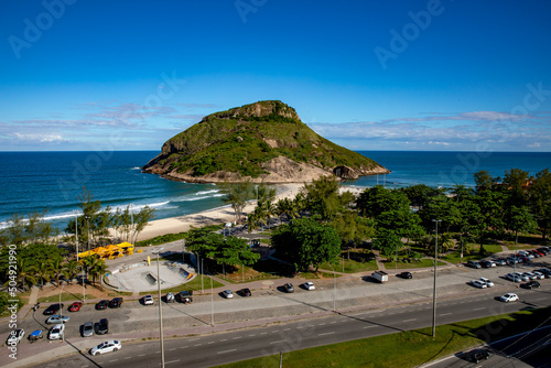Fototapeta Naklejka Na Ścianę i Meble -  Vista da Pedra do Pontal, Recreio dos Bandeirantes, Rio de Janeiro