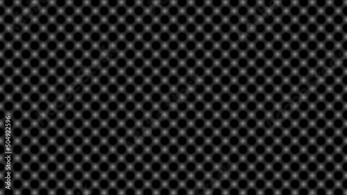 Simple Dotted Black and White Grid Wallpaper