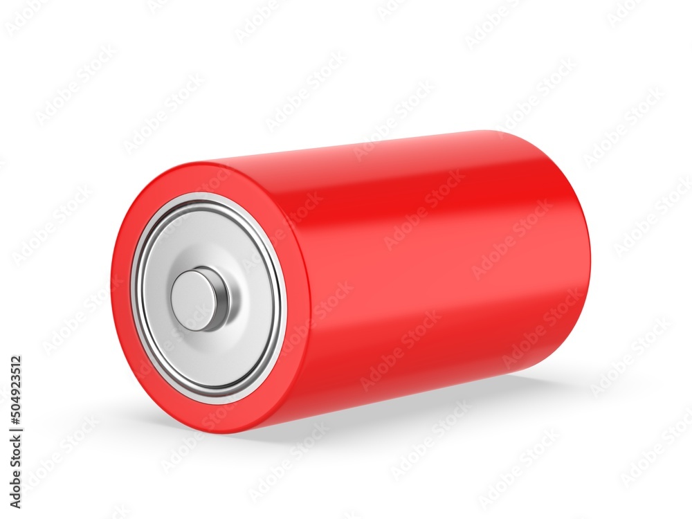 Blank 2 D battery template for mockup and branding design presentation, 3d render illustration. Blank 2 D battery template for mockup and branding design presentation, 3d render illustration.