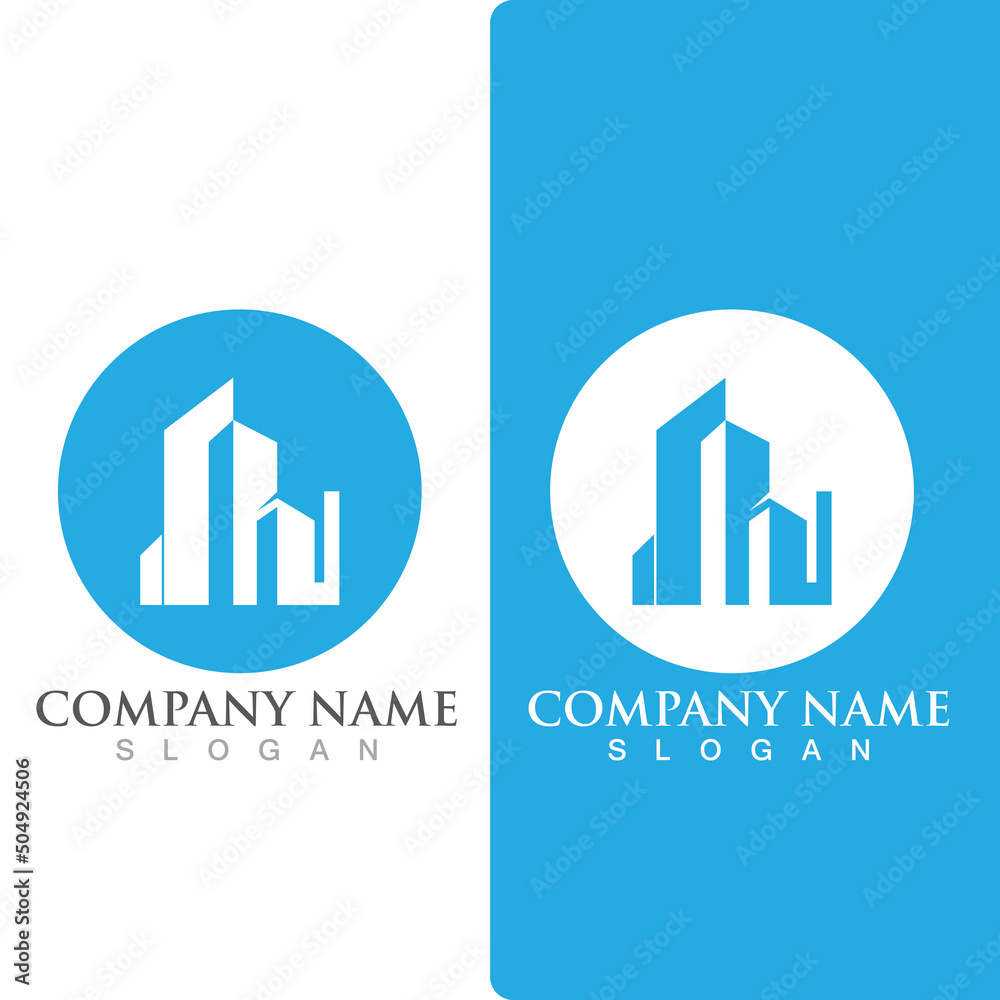 Modern City skyline . city silhouette. vector illustration in flat Modern City skyline . city silhouette. vector illustration in flat