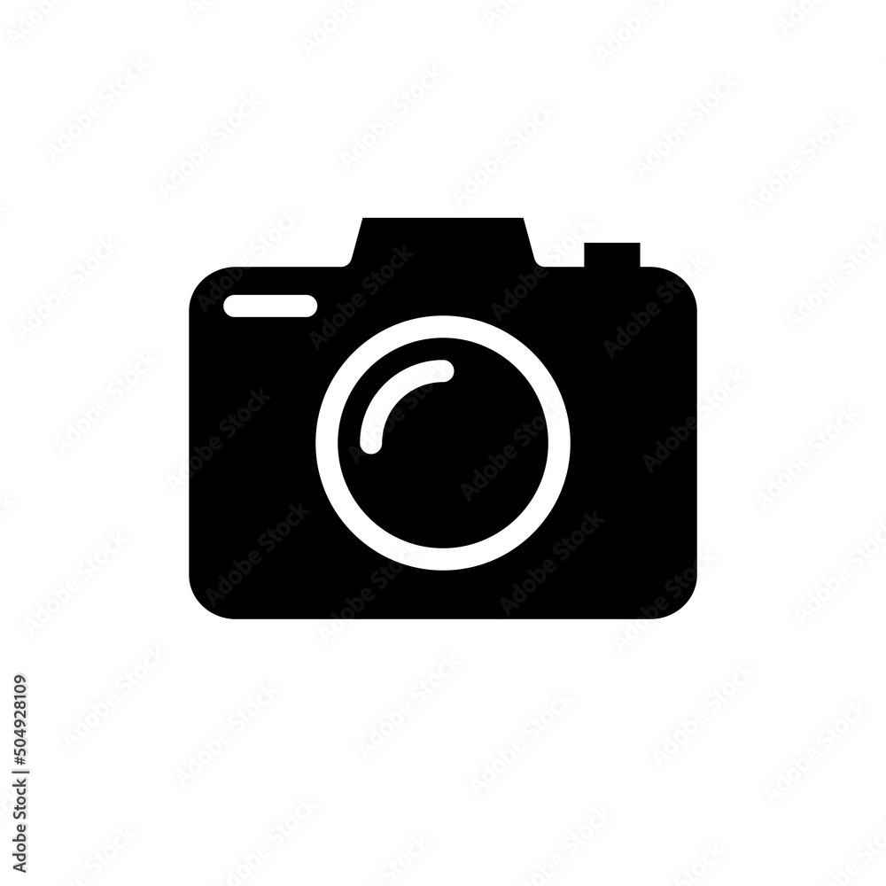 Camera Icon Design Vector Illustrator Template Camera Icon Design Vector Illustrator Template