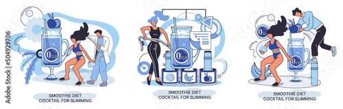 Fitness lifestyle nutrition metaphor. Healthy detox vegan food and drink diet for slimming. Fresh organic vegetable vitamin natural eating, vegetarian healthy antioxidant dieting, wellness nourishment